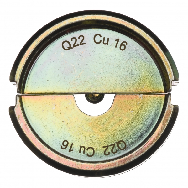 Q22 CU 16 für DIN Dornpressung Presseinsatz für hydraulisches Akku-Presswerkzeug